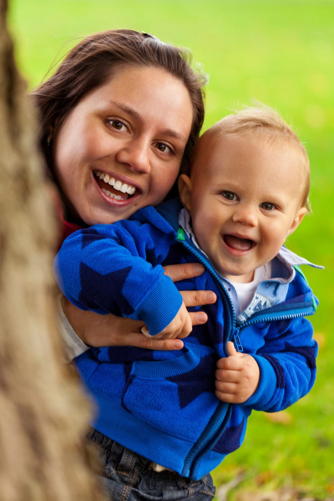 Family with a healthy Immune System